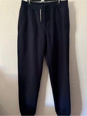 Uniqlo HEATTECH Pile Lined Sweatpants Jogger Navy Large NWT Pull On 3 pockets